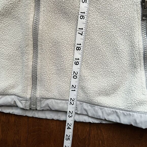 The North Face Women's Denali Polartec Fleece Zip Jacket Light Gray Size X-Small - Picture 12 of 13
